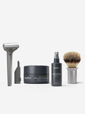The Pro Starter Set Safety Razor Supply Classic Matte White Birch & Sage 