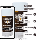 Skinny Jeans Patchouli, Cedarwood, Bergamot Natural Deodorant - by Flagship Soap Company