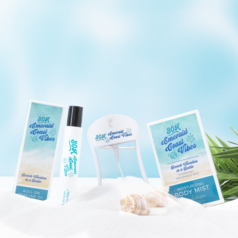30A Emerald Coast Vibes | Moisturizing Body Mist Colognes and Perfume MIXOLOGIE 
