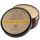 Supercreamed Triple Butter Shaving Soap Sandalwood & Citrus with Turmeric Shaving Soap The Sudsy Soapery Natural Products, LLC 