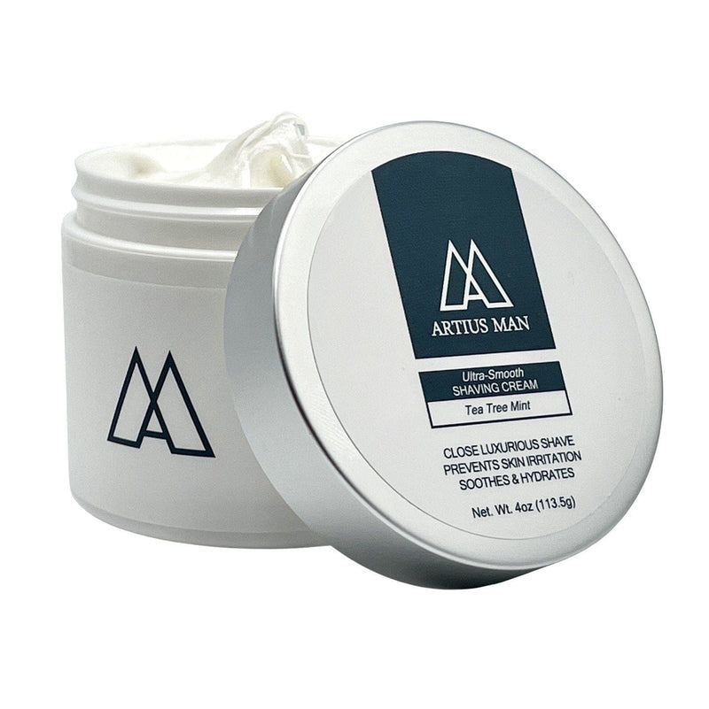 Tea Tree Mint Ultra-Smooth Shaving Cream Shaving Cream Artius Man 