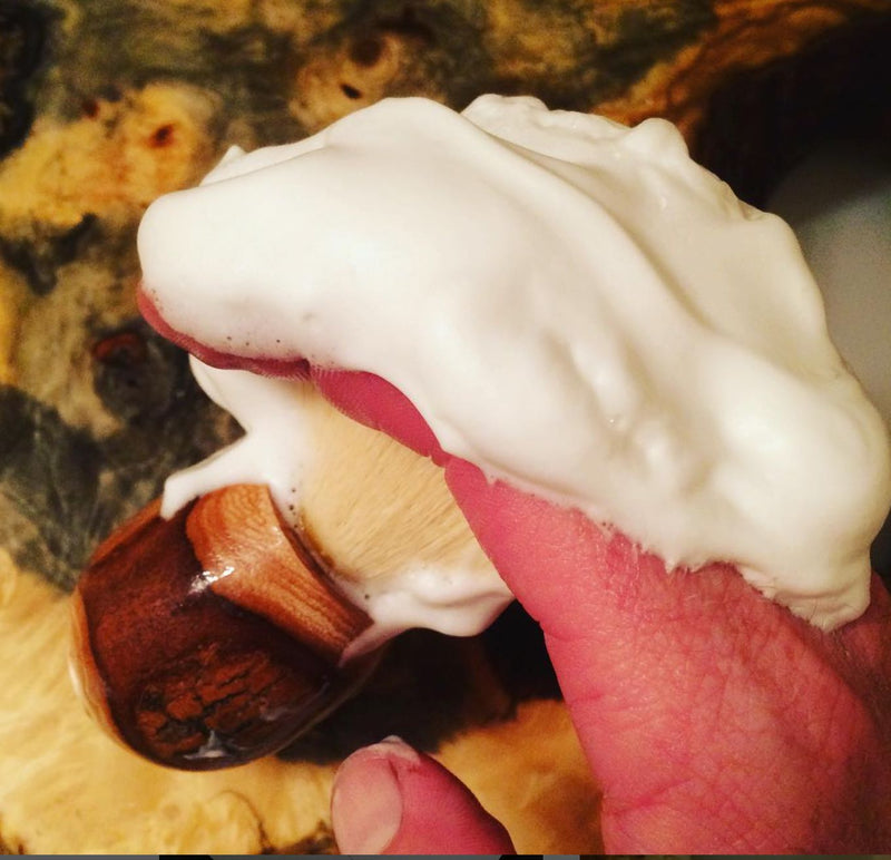 Activated Lavender Shave Soap Shaving Soap CreationsByWill 