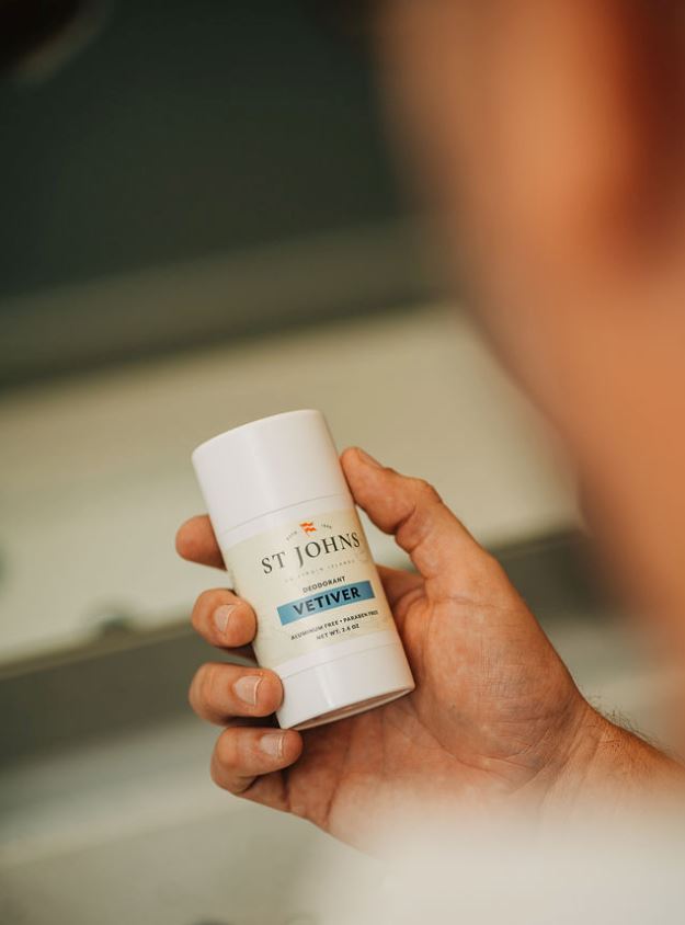Vetiver Aluminum Free Deodorant Deodorant St Johns Fragrance Co LLC™ 