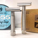 Sentry Slant XL Stainless Steel DE Safety Razor (Choose Style) - Rex Supply Co. Safety Razor Rex Supply Co. 