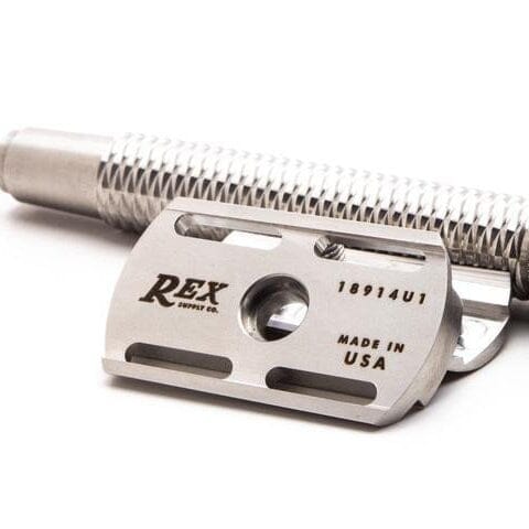 Sentry Slant XL Stainless Steel DE Safety Razor (Choose Style) - Rex Supply Co. Safety Razor Rex Supply Co. 
