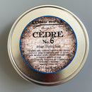 Cèdre No. 06 Shaving Puck Shaving Soap Long Rifle Soap Co. 