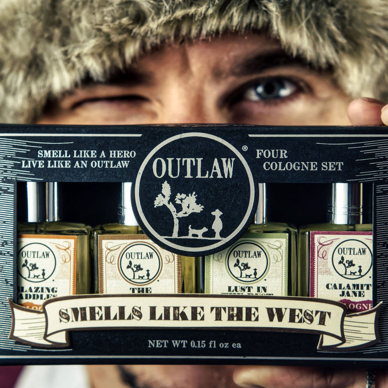 Outlaw Sample Cologne Set - A boxed set of 4 colognes to try Colognes and Perfume Outlaw 