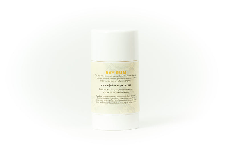 Bay Rum Aluminum Free Deodorant Deodorant St Johns Fragrance Co LLC™ 