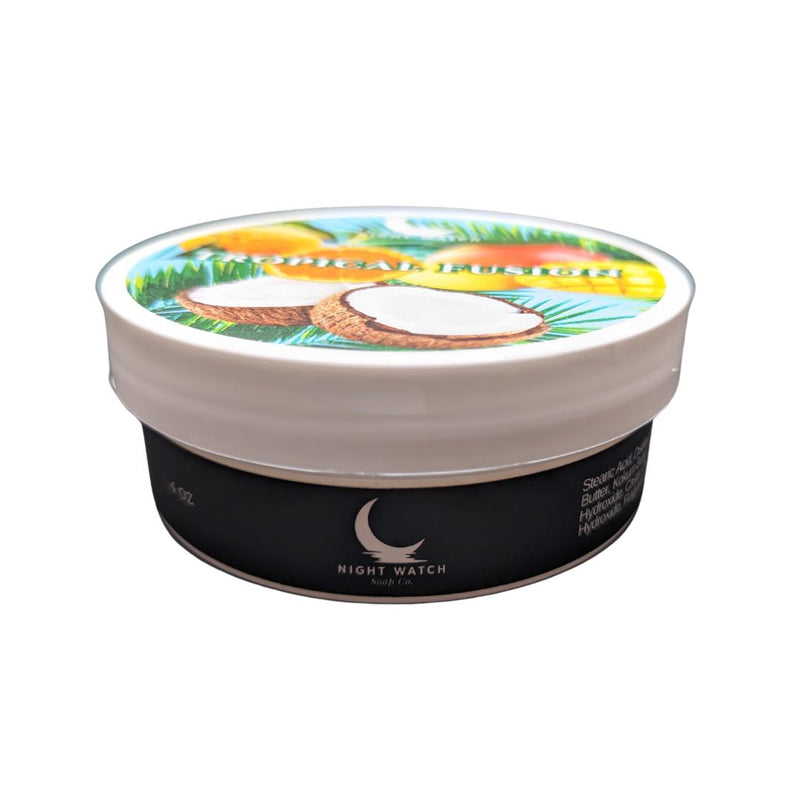 Tropical Fusion Shave Soap Shaving Soap Night Watch Soap Company 