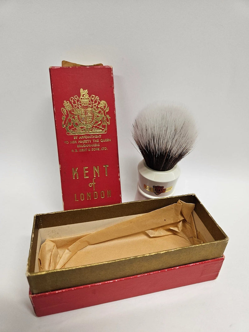 Vintage KENT W21 22mm Shave Brush Shaving Brush Talent Soap Factory 