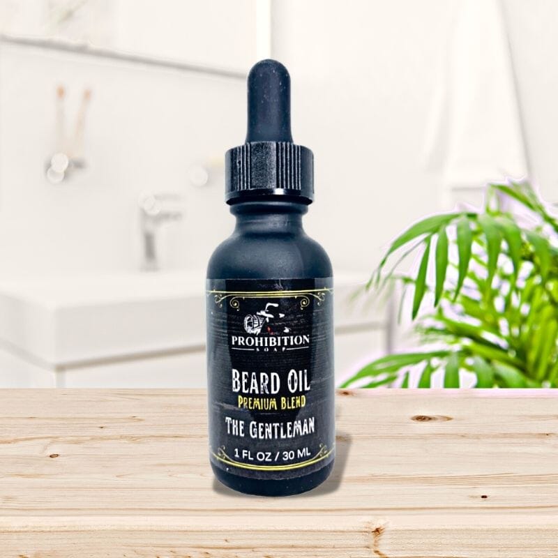 The Gentleman Beard Oil Beard Oil Prohibition Soap 