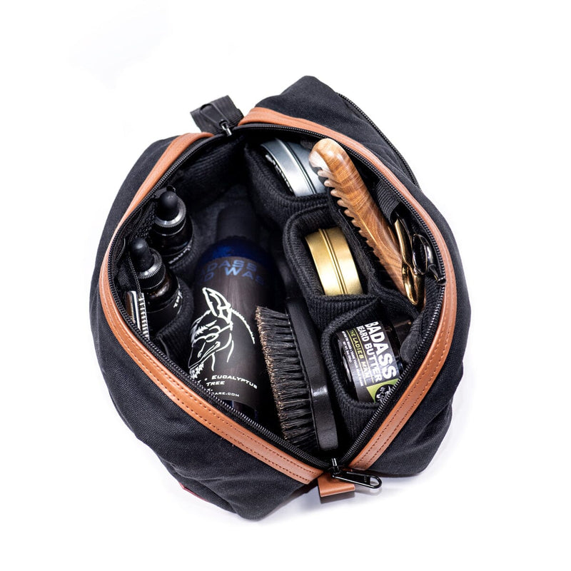 Badass Canvas Travel Bag Cases and Dopp Bags Badass Beard Care 