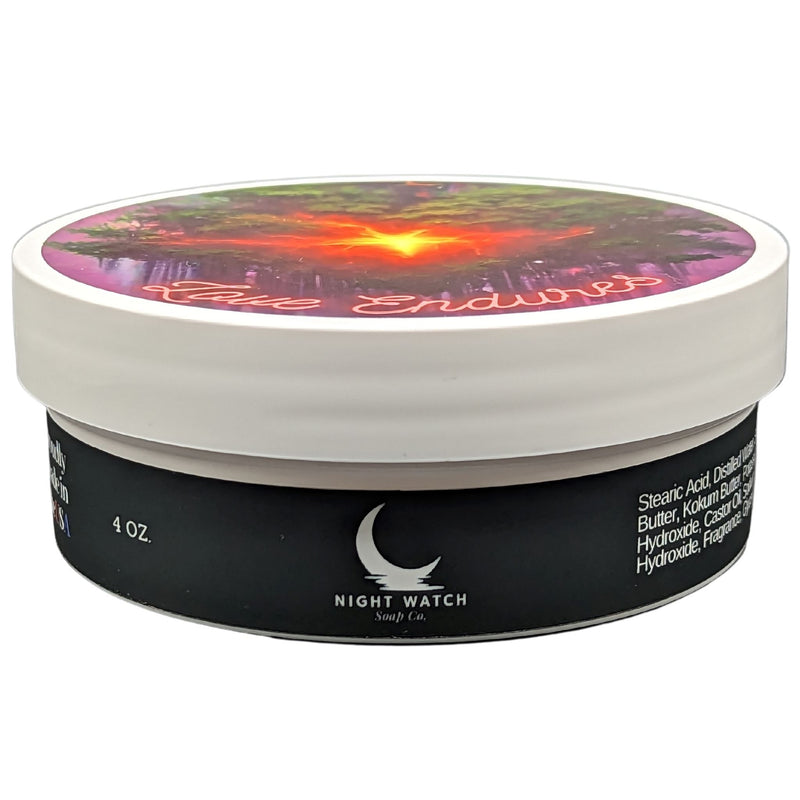 Love Endures Shave Soap Shaving Soap Night Watch Soap Company 