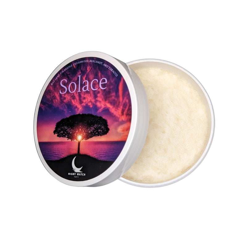 Solace Beef Tallow Shave Soap Shaving Soap Night Watch Soap Company 