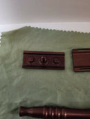 Guerilla Razors/Wolfman – Anodized Aluminum Razor 69SB+84OC Dual Head in Camo Brown/Black (x7 uses) Safety Razor Ice Shave 