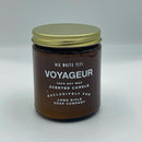 Voyageur Candle by Big White Yeti | 9 oz Amber Jar Candle Long Rifle Soap Co. 