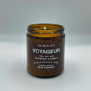 Voyageur Candle by Big White Yeti | 9 oz Amber Jar Candle Long Rifle Soap Co. 