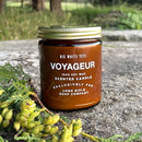 Voyageur Candle by Big White Yeti | 9 oz Amber Jar Candle Long Rifle Soap Co. 