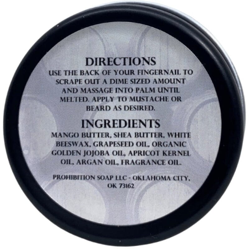 Enforcer Mustache Wax Beard & Mustache Wax Prohibition Soap 