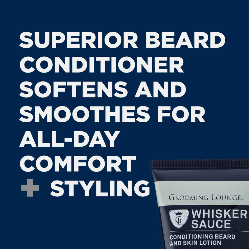 Grooming Lounge Whisker Sauce 2 Pack (Save $5) Beard Washes & Conditioners Grooming Lounge 