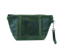 Women's Toiletry Bag Cases and Dopp Bags Lifetime Leather Co Emerald Green 