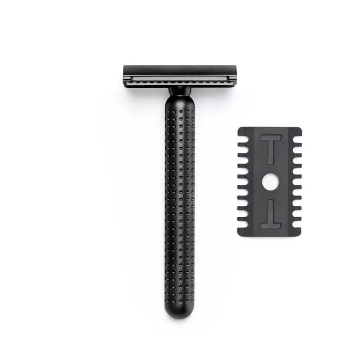Masuline Razor Masamune Safety Razor (Dark with Dual Combs) - by Tatara Razors