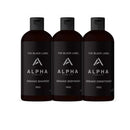 Black Label Shower Set Grooming Gift Set Johnny Slicks Alpha Liquid 