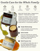 Baby Soft Family Tallow Balm with Lard + Cacao • Gentle Unscented Moisturizer - by Summer Solace Tallow