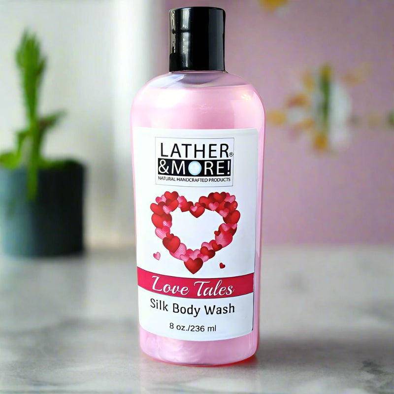 Love Tales Silk Body Wash Body Wash Lather and More! 