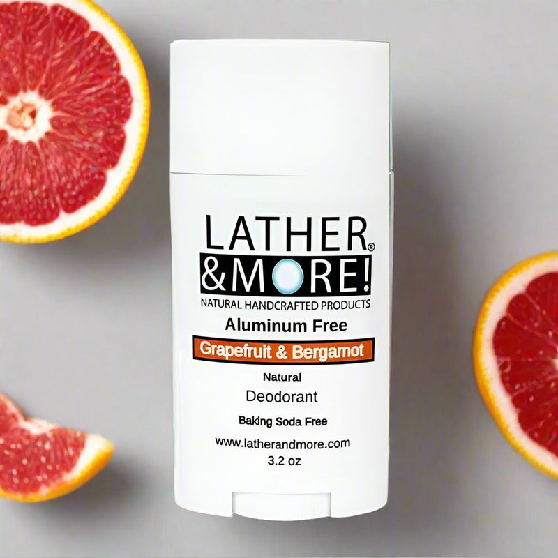 Grapefruit and Bergamot Natural Deodorant Deodorant Lather and More! 