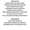Organic Hand Whipped Beard Wash Beard Wash Johnny Slicks 