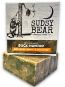 Big Woods Buck Hunter Bar Soap Bath Soap SUDSY BEAR SOAP COMPANY 