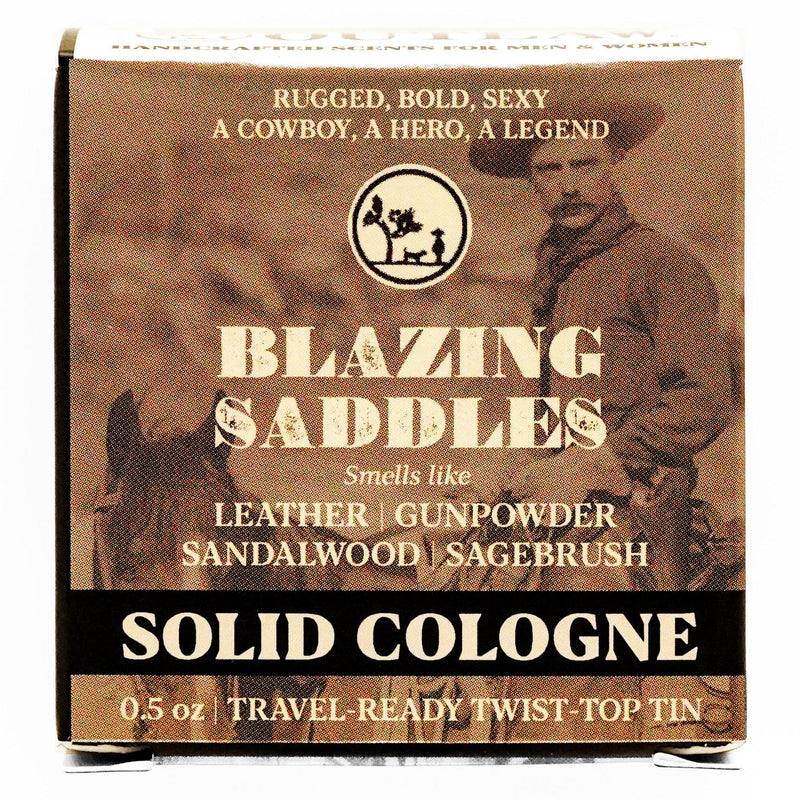 Blazing Saddles Western Solid Cologne Colognes and Perfume Outlaw 