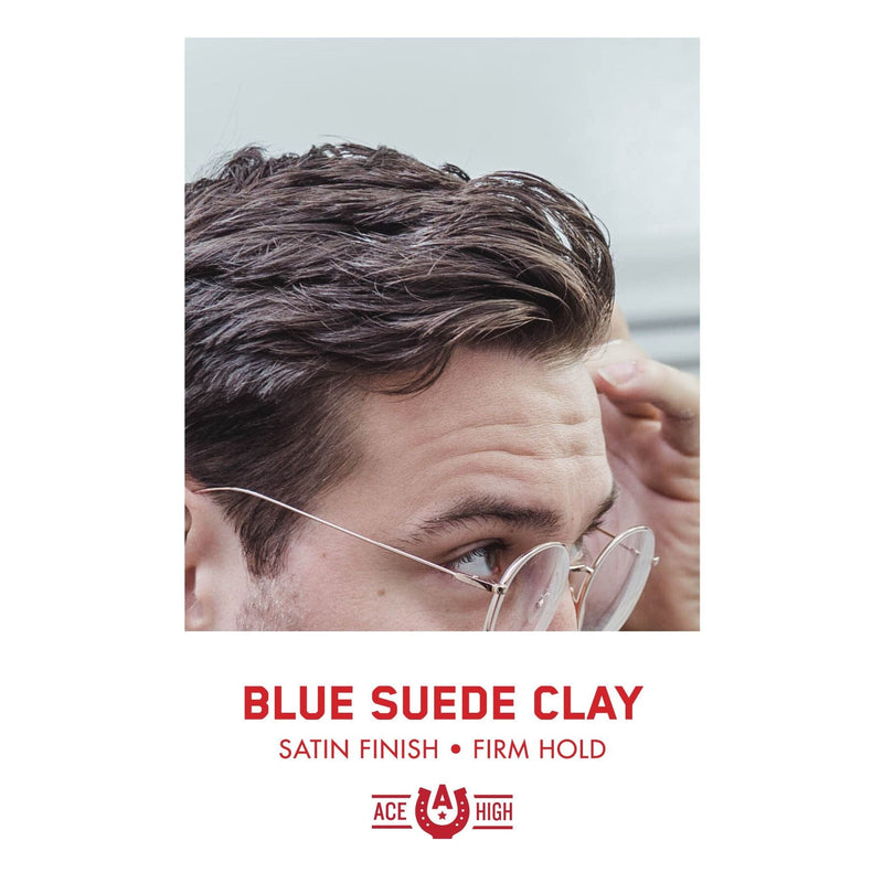 Blue Suede Clay - Ace High Pomades & Hair Clay Ace High Co 