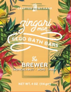 The Brewer Bath Bar Bath Soap Zingari Man 