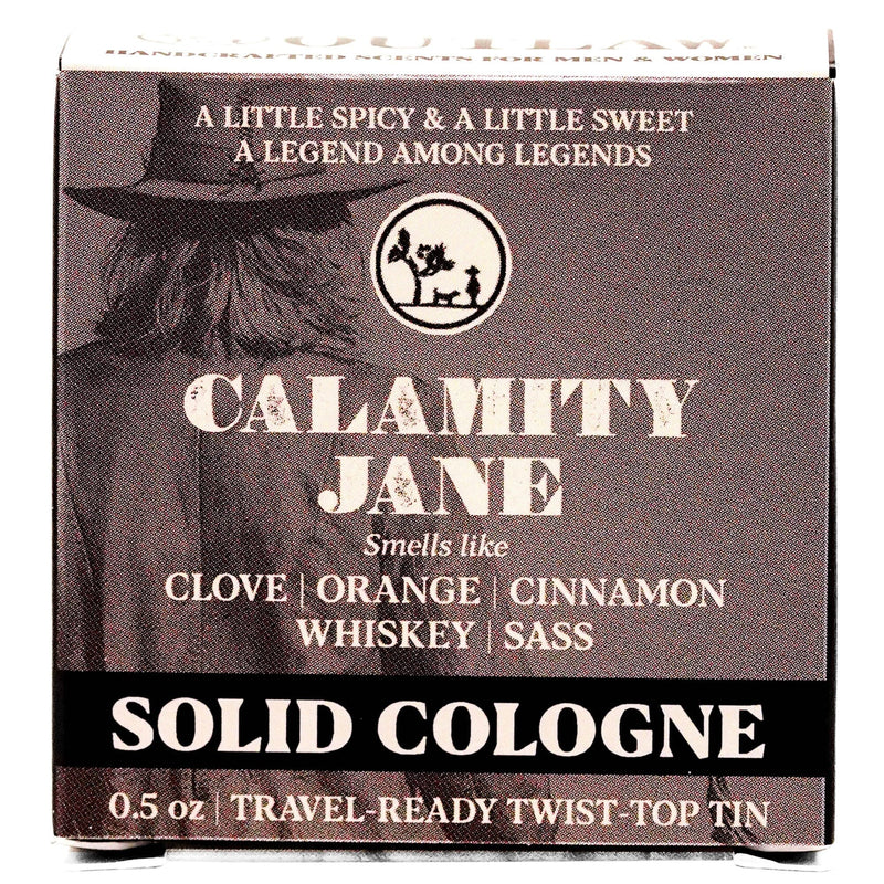 Calamity Jane Solid Cologne Colognes and Perfume Outlaw 