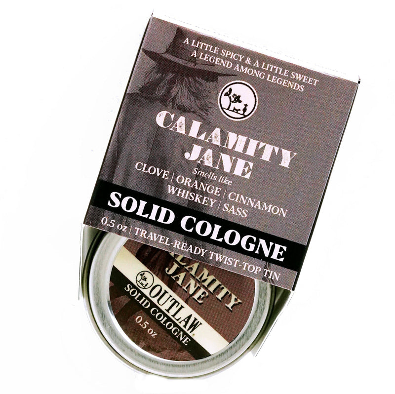 Calamity Jane Solid Cologne Colognes and Perfume Outlaw 