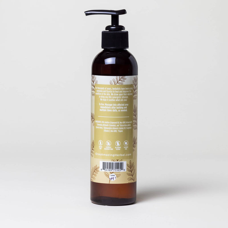 Calendula Oil with Licorice Root Bath & Body Ora's Amazing Herbal 
