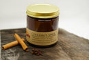 Cinnamon Spice Soy Wax Candle | 16 oz Double Wick Amber Apothecary Jar Candle Prairie Fire Tallow, Candles, and Lavender 