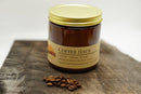 Coffee Haus Soy Wax Candle | 16 oz Double Wick Amber Apothecary Jar Candle Prairie Fire Tallow, Candles, and Lavender 