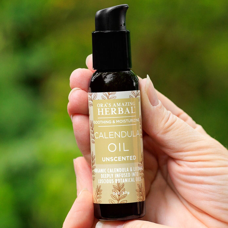 Calendula Oil with Licorice Root Bath & Body Ora's Amazing Herbal 