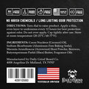 Locke Natural Deodorant for Men - Cedar & Leather - by Daily Grind Beard Co.