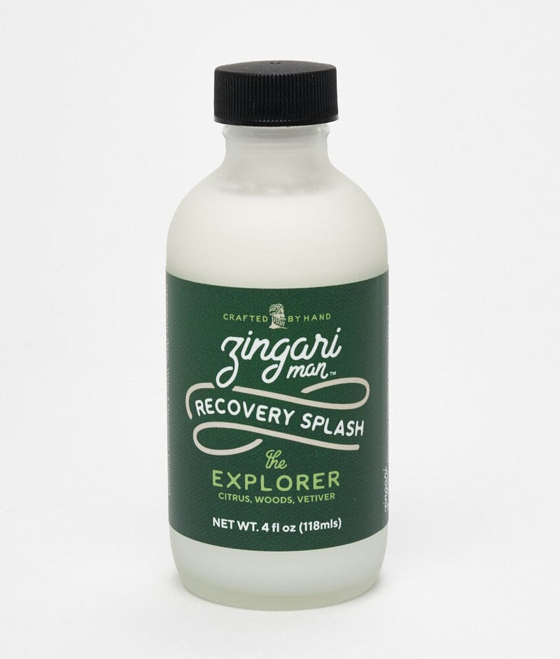 The Explorer Recovery Splash Aftershave Zingari Man 