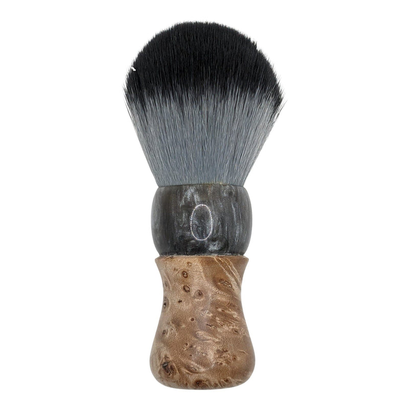 Maple Burl and Resin 26mm (Synthetic) Shaving Brush - by Cobble Hill Farm (Pre-Owned) Shaving Brush Murphy & McNeil Pre-Owned Shaving 