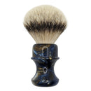 Blue/Gold Silvertip Badger (24mm) Shaving Brush - by Captain's Choice (Pre-Owned) Shaving Brush Murphy & McNeil Pre-Owned Shaving 