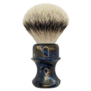 Blue/Gold Silvertip Badger (24mm) Shaving Brush - by Captain's Choice (Pre-Owned) Shaving Brush Murphy & McNeil Pre-Owned Shaving 
