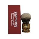 Limited Edition Chubby 2 2-Band Silvertip Badger Rusty Joe Shaving Brush - by Simpsons (Pre-Owned) Shaving Brush Murphy & McNeil Pre-Owned Shaving 