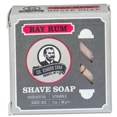 Colonel Conk Bay Rum Super Bar (3.15 oz) Shaving Soap Murphy and McNeil Store 