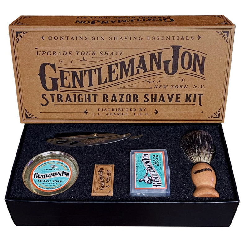 Gentleman Jon Straight Razor Shave Kit Shaving Kit Gentleman Jon 