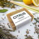 Citrus Herbs Bar Soap, Organic Bath Soap Soaplandia Soap Store 